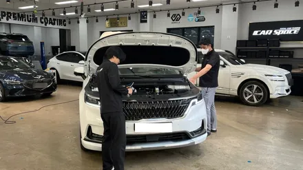 카니발 하이리무진 신차검수, 넓은만큼 꼼꼼하게. / 서울 구로 영등포