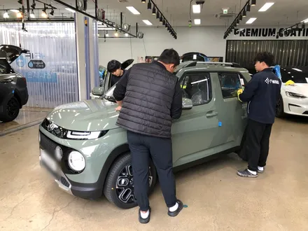 캐스퍼 카키 신차검수 카스페이스 구로점에 맡겨주세요! / 서울 구로 영등포