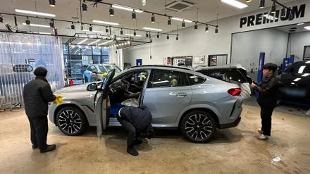 BMW X6 신차검수 양품으로 입고!! / 서울 구로 영등포