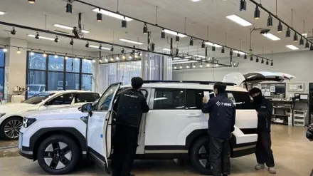 구로동 카스페이스 싼타페 하이브리드 신차검수 후기 / 서울 구로 영등포