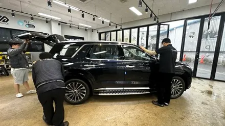 구로 팰리세이드 신차검수 열선 기능체크, 도막 측정 모두 가능 / 서울 구로 영등포