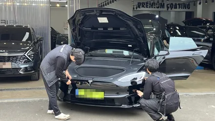시크한 매력의 모델S 블랙 신차검수 결과는 ?! / 서울 구로 영등포