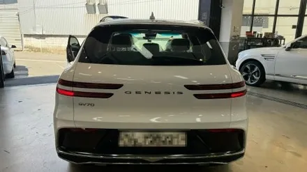페이스리프트 부분변경된 제네시스 GV70 신차검수 운전석 휀다 칠까짐? / 서울 구로 영등포