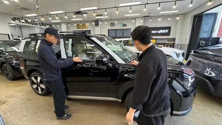 신차검수 체크리스트로 확인해 본 싼타페 어비스 블랙펄 / 서울 구로 영등포