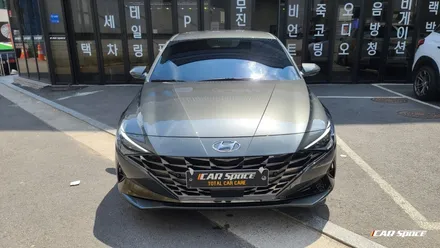 카스페이스 구로점의 아반떼 CN7 아마존그레이 작업 리뷰! / 서울 구로 영등포