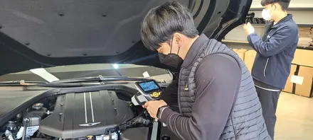 제네시스 G90 테즈먼블루, 반가운 모습 당장 보여드려야죠 / 서울 구로 영등포