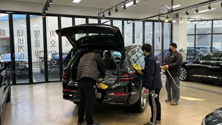 제네시스 GV80 카디프그린, 영롱한 컬러부터 체크 / 서울 구로 영등포