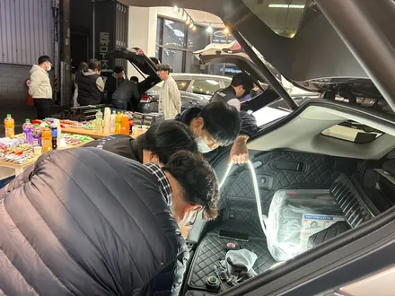 [스포티지 매니아] 동호회 회원님들 카스페이스 본사로 모셨습니다. / 서울 구로 영등포
