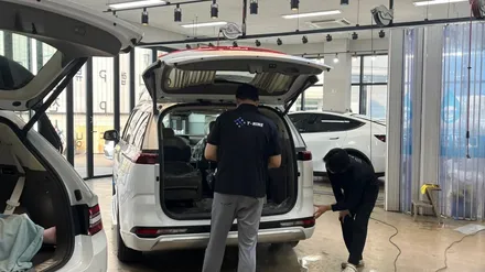 카니발 하이리무진 신차검수, 넓은만큼 꼼꼼하게. / 서울 구로 영등포