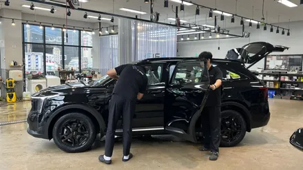 인기를 실감할 수 있었던 쏘렌토 블랙 신차검수 현장?! / 서울 구로 영등포
