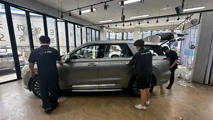 놓치는 곳 없이 점검되는 팰리세이드 실버 신차검수 / 서울 구로 영등포