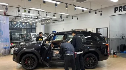 구로 카스페이스 토레스 신차검수, 열화상카메라로 열선 검사완료 / 서울 구로 영등포
