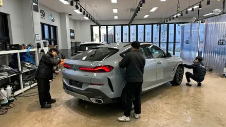 BMW X6 신차검수 양품으로 입고!! / 서울 구로 영등포