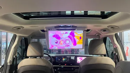 카니발 하이브리드 XM-U184 EV10 천장TV 모니터 설치후기! / 서울 구로 영등포