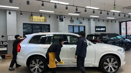 XC90 신차검수 도막 두께, 열선 기능 모두 체크완료! / 서울 구로 영등포