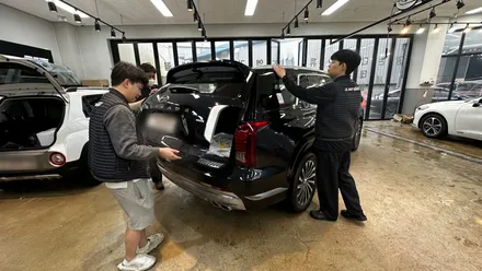 구로 팰리세이드 신차검수 열선 기능체크, 도막 측정 모두 가능 / 서울 구로 영등포