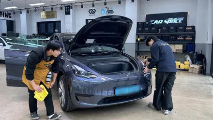 모델Y 미드나잇실버 신차검수 도장면, 실내 등 품질 이상 무!! / 서울 구로 영등포