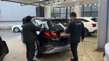 투싼 페이스리프트 신차검수 양품이였어요!! / 서울 구로 영등포