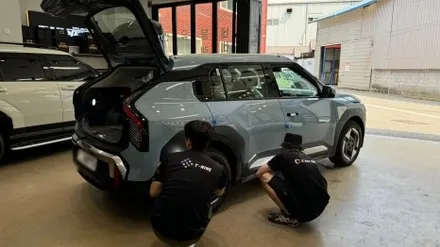 2024 EV3 프로스트 블루 롱레인지 생생한 실물 후기 / 서울 구로 영등포