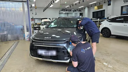 기아 니로 하이브리드 인터스텔라그레이 신차검수, 조수석 미세 단차가..? / 서울 구로 영등포