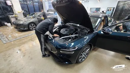 제네시스 G70 블루 신차검수 결과 공유합니다! / 서울 구로 영등포