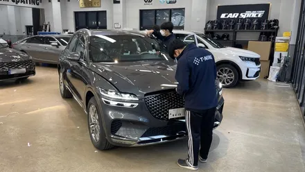 제네시스 GV70 카본메탈 작업 전 컨디션 체크부터 / 서울 구로 영등포