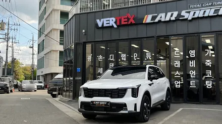 인기많은 쏘렌토 화이트 신차패키지 변신 과정 / 서울 구로 영등포