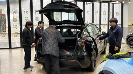 구로 테슬라 전문 시공샵 카스페이스에서 모델Y 블랙 신차검수 / 서울 구로 영등포