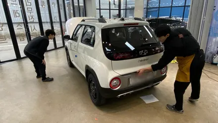 언블리치드 아이보리 캐스퍼 신차검수 양품이였네요! / 서울 구로 영등포