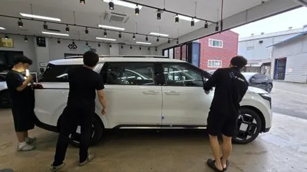 구로 카니발 스노우 화이트 펄 신차검수 전문 업체 찾으신다면 / 서울 구로 영등포