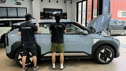 2024 EV3 프로스트 블루 롱레인지 생생한 실물 후기 / 서울 구로 영등포