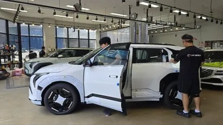EV3 스노우 화이트 펄, 전기차 신차검수 망설이지 마세요! / 서울 구로 영등포