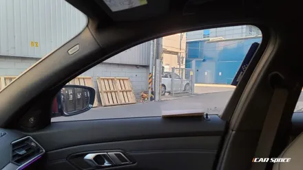 BMW 3시리즈 선셋오렌지에 추천하는 비반사 썬팅 / 서울 구로 영등포
