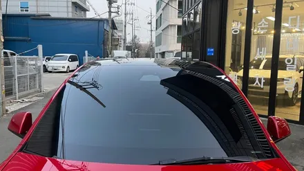 테슬라 모델Y 레드 틴팅하니 눈에 확 튀어 / 서울 구로 영등포