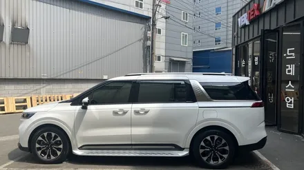 카니발 신차패키지 작업에 필수 사이드스텝까지 더해서. / 서울 구로 영등포