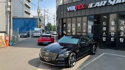 색상이 매력적인 G80 비크블랙 신차패키지 / 서울 구로 영등포