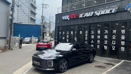 버텍스 900+700 조합으로 그랜저 블랙 신차패키지 / 서울 구로 영등포