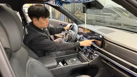 풀체인지 싼타페 MX5 신차검수 성공적으로 완료. / 서울 구로 영등포
