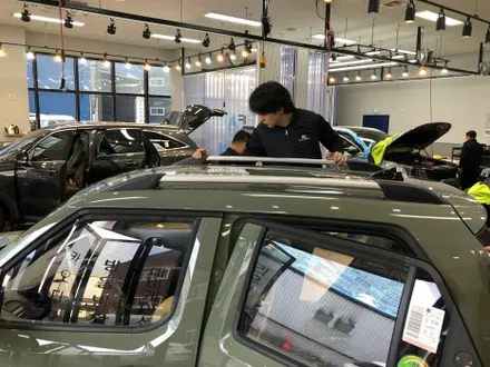 캐스퍼 카키 신차검수 카스페이스 구로점에 맡겨주세요! / 서울 구로 영등포