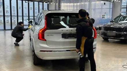 XC90 신차검수 도막 두께, 열선 기능 모두 체크완료! / 서울 구로 영등포