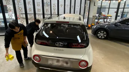 언블리치드 아이보리 캐스퍼 신차검수 양품이였네요! / 서울 구로 영등포