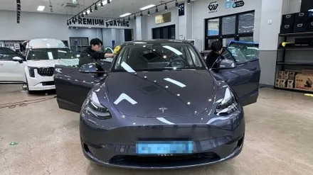 모델Y 미드나잇실버 신차검수 도장면, 실내 등 품질 이상 무!! / 서울 구로 영등포