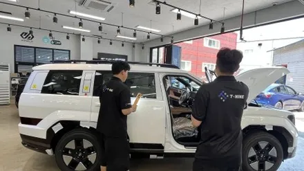 싼타페 mx5 신차검수 문제없었어요!! / 서울 구로 영등포