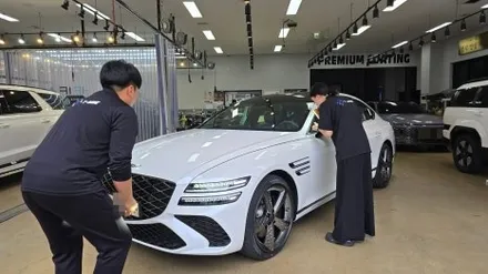 G80 스포츠 우유니 화이트 신차검수! 안전한 주행을 위한 첫걸음 / 서울 구로 영등포