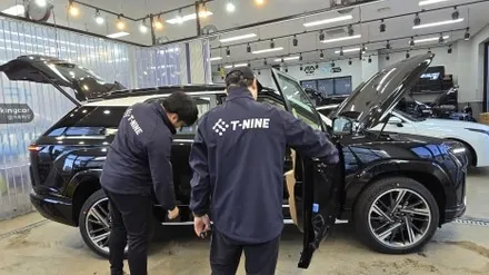 액티언 신차검수 조수석 하자 2곳 발견되나? / 서울 구로 영등포