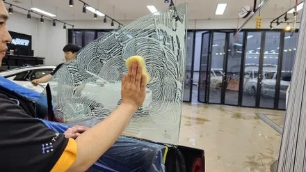 고난이도 모델X 썬팅도 문제없이..? 테슬라 전문점! / 서울 구로 영등포