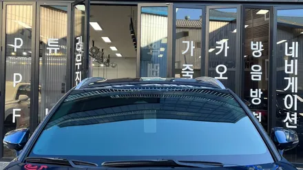 스포티지 블루 신차패키지 썬팅은 물론 유리막 코팅까지! / 서울 구로 영등포
