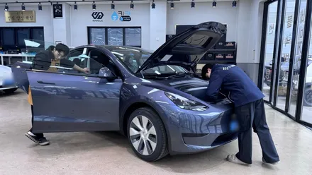 모델Y 미드나잇실버 신차검수 도장면, 실내 등 품질 이상 무!! / 서울 구로 영등포