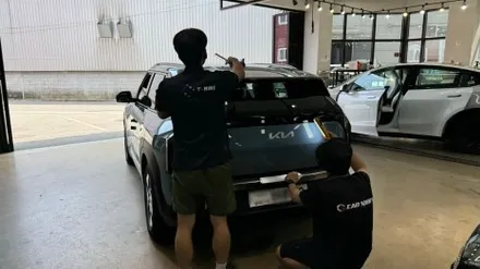 2024 EV3 프로스트 블루 롱레인지 생생한 실물 후기 / 서울 구로 영등포