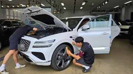 GV80 우유니 화이트, 신차검수 결과가 궁금하시다면 클릭! / 서울 구로 영등포